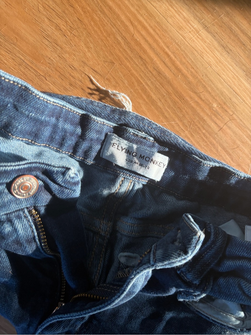 Flying Monkey Indigo Blue Women's Denim Jeans